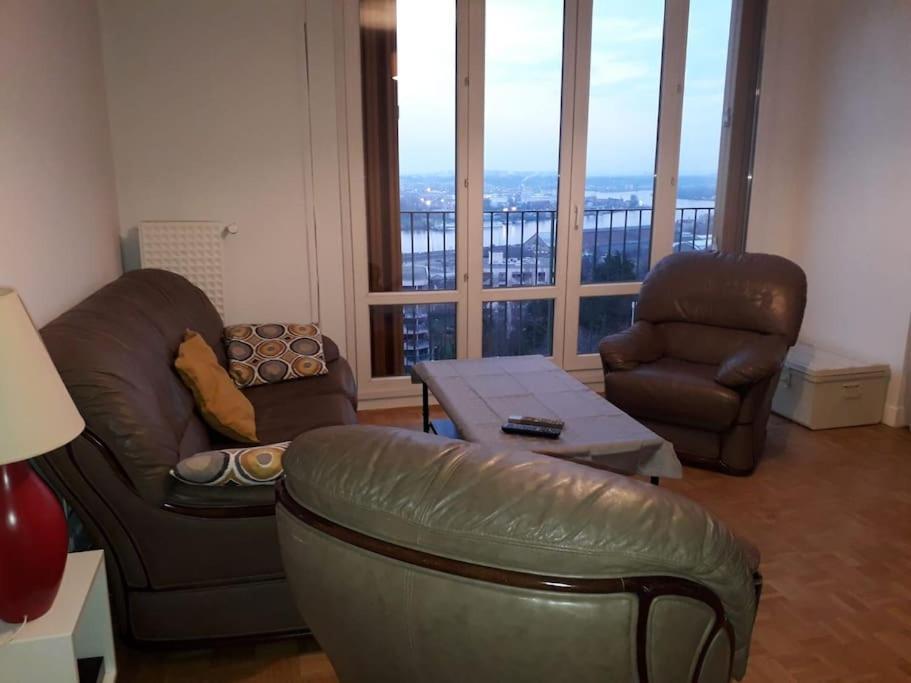 T4/5 Avec Vue Sur Les Alpes A 5 Minutes De Lyon Apartman La Mulatiere Kültér fotó