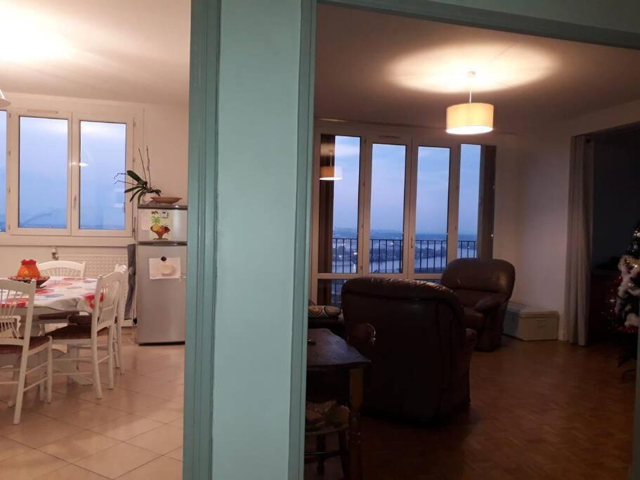 T4/5 Avec Vue Sur Les Alpes A 5 Minutes De Lyon Apartman La Mulatiere Kültér fotó